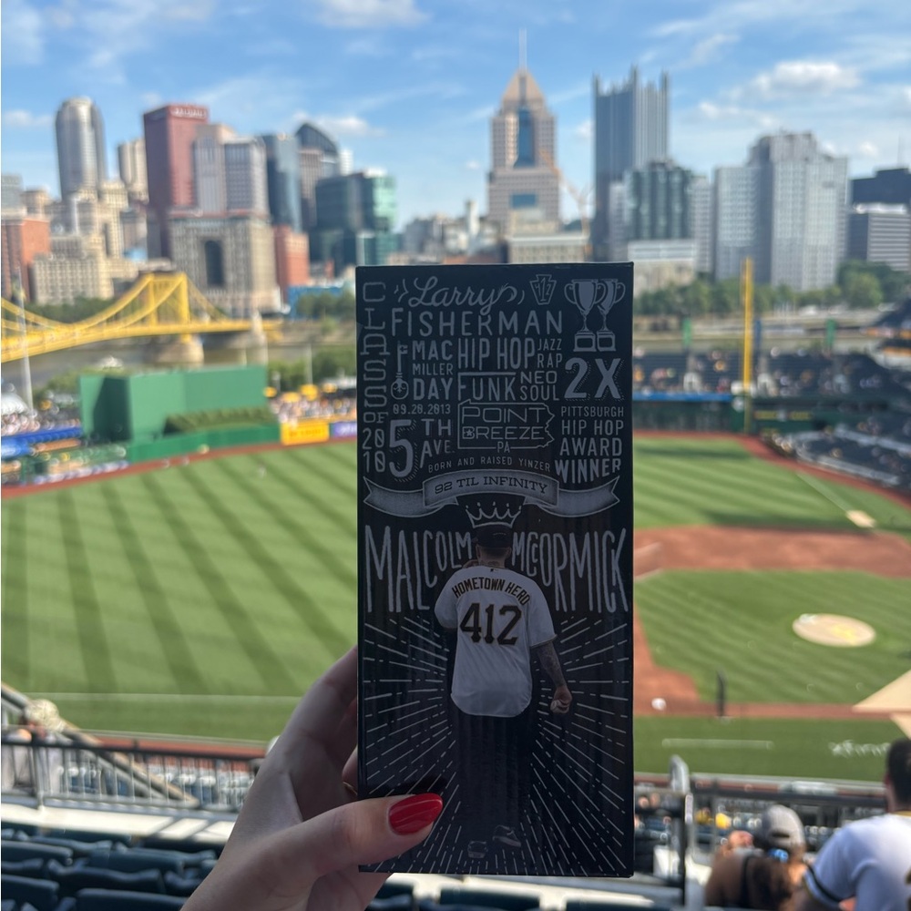 Limited Edition Pittsburgh Pirates Mac Miller Bobblehead